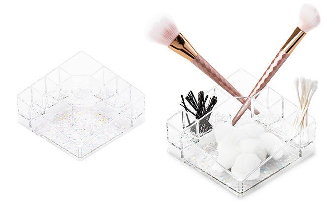 5.5-Inch Cosmetic Glitter Organizer Tray for JUST $1.28 at Hollar (Regularly $12)
