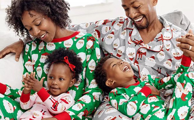 50% Off Carter's Family Matching Holiday PJs