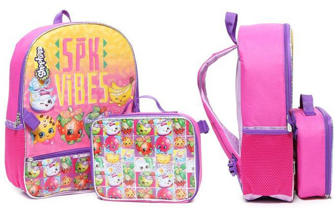 Shopkins 16-Inch Backpack with Lunch Kit for JUST $4.80 at Hollar (Regularly $15)