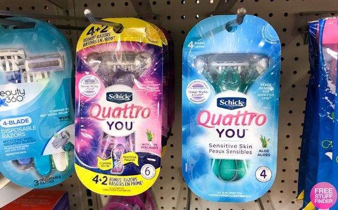 *NEW* $4 Off Schick Disposable Razors Coupon - ONLY $1.69 at Target (Reg $6)