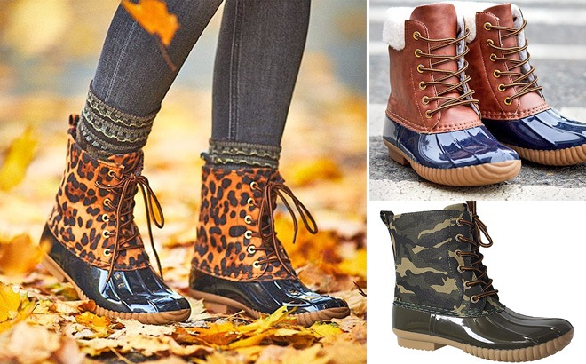 zulily duck boots