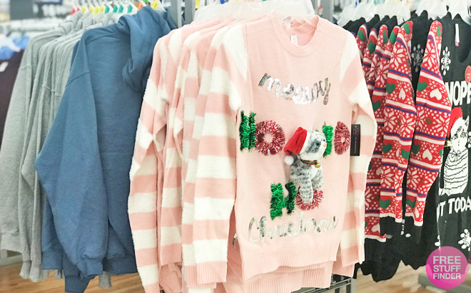 christmas sweater at walmart