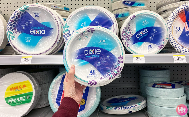 TWO FREE 48-Count Packs of Dixie Plates + $1.75 Moneymaker at Walgreens