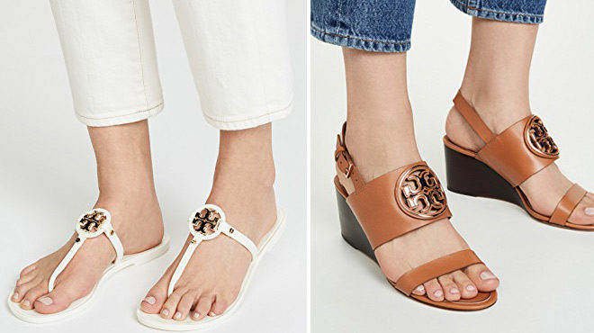 Tory Burch Sandals, Flats & Booties Up to 50% Off at Rue La La – Starts at  ONLY $ | Free Stuff Finder