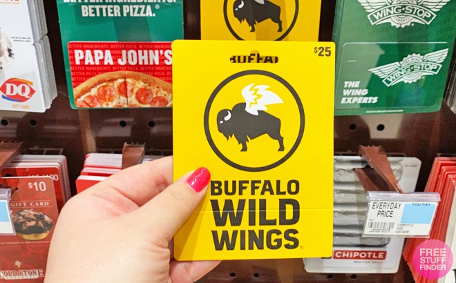 Buffalo Wild Wings Hulu Or Sling Gap Or Athleta Gift Cards From Just 20 Free Stuff Finder