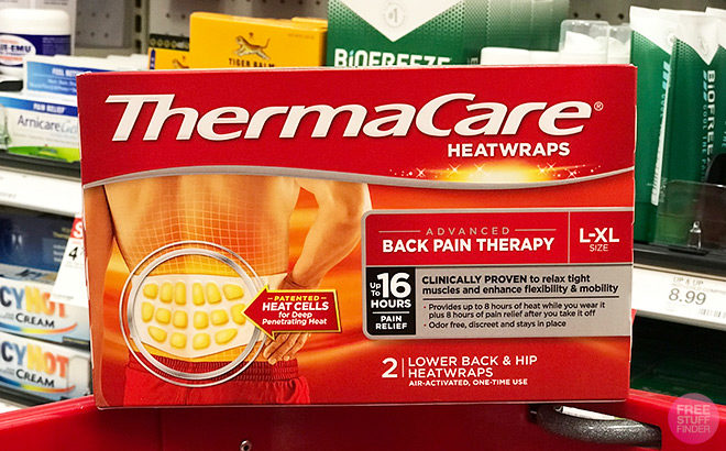 TWO FREE ThermaCare Heatwraps at Target + $4 Moneymaker (Print Coupon Now!)