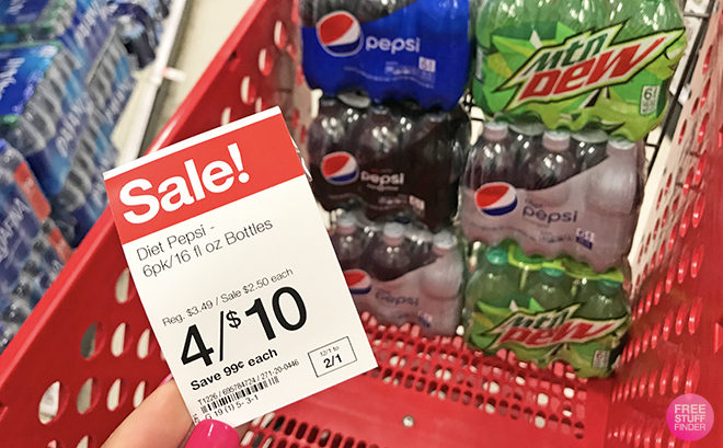Pepsi Bottle 6-Packs JUST $1.67 Each at Target (Reg $3.49) - No Coupons Needed!