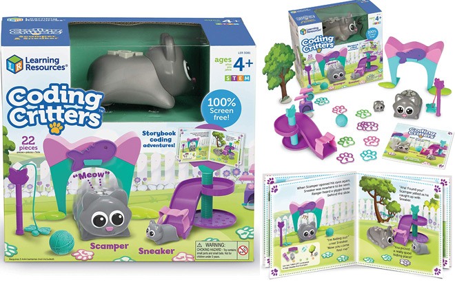 Learning Resources Coding Critters camper & Sneaker ONLY $25.94 at Amazon (Reg $40)