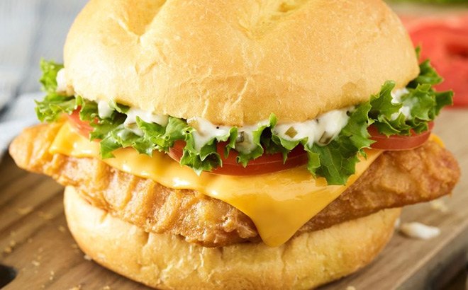 Buy 1 Get 1 FREE Beer-Battered Pacific Cod Sandwich at Smashburger (Today Only!)