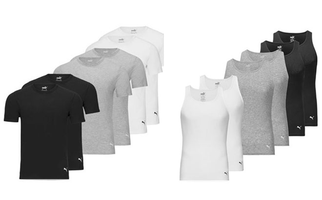 puma men's undershirt tees