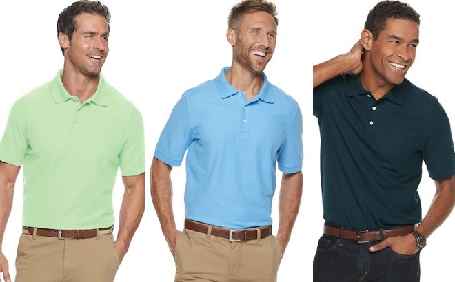 Men’s Croft & Barrow Polos ONLY $7 Each + FREE Shipping at Kohl’s ...