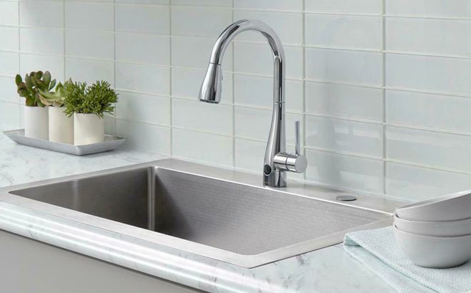 Glacier Bay Touchless Kitchen Faucet For Just 95 Free Shipping Regularly 169 Free Stuff Finder