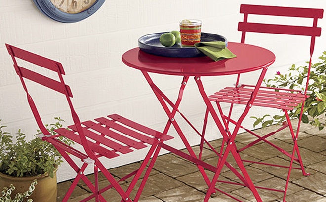 Outdoor Oasis Bistro Set Only 89 99 At, Jcpenney Outdoor Patio Furniture