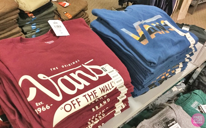 Vans Apparel Sale at JCPenney 