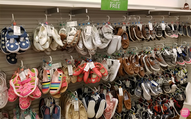Carter's: Buy 1 Get 1 FREE Kids' Shoes (Starting at $10 Each) - Many Options!