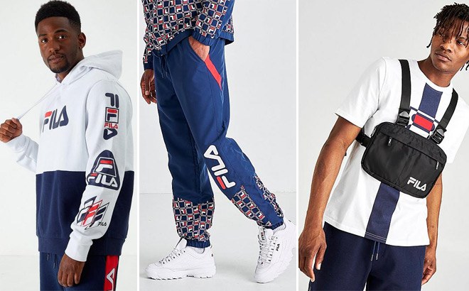 Lim fintælling Løse Fila Men's Clothing & Accessories Up to 77% Off at Finish Line – Starting  at ONLY $7! | Free Stuff Finder