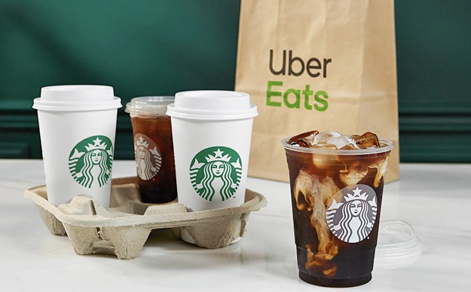 $20 in FREE Starbucks with Uber Eats!