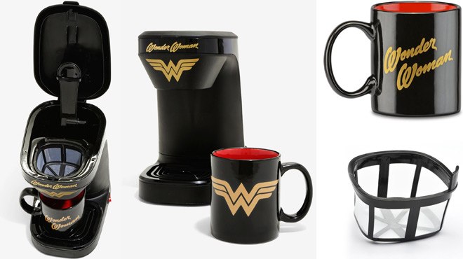 DC Wonder Woman 1-Cup Coffee Maker with Mug ONLY $ at Amazon  (Regularly $25) | Free Stuff Finder