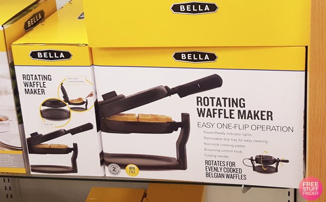 Bella Rotating Waffle Maker For JUST 19 99 At Kohl s Reg 40 Today the-best-ge-rotating-flip-waffle-maker-home-previews