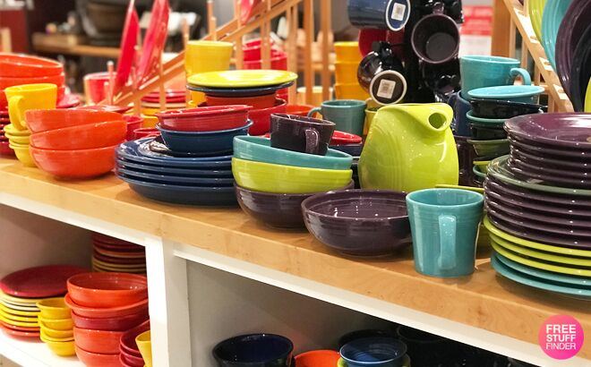 Display Fiesta Plates Fiesta Ware Dishes Fiesta Dinnerware Sets