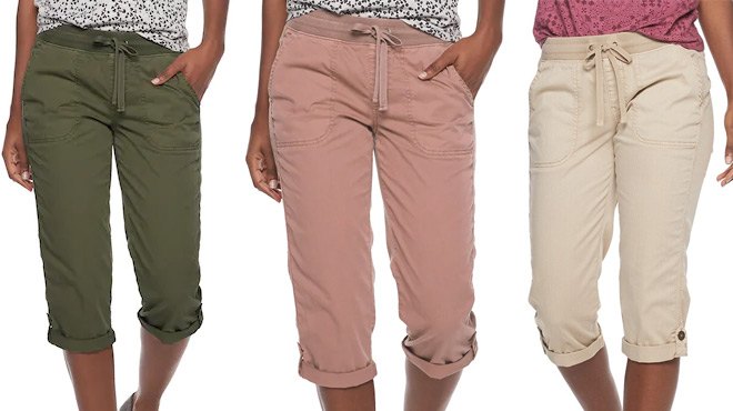 Sonoma Goods For Life Women's Capris From Only $11 Each at Kohl's – Today  Only! | Free Stuff Finder