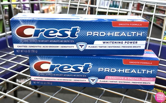 Crest or Oral-B Products 58¢ Each!