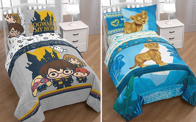 Kids Character Twin Bed Sets 30 Reg, Harry Potter Bed Set Twin