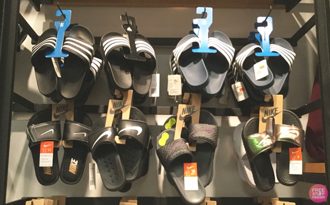 kohls slides nike