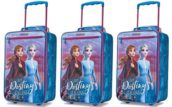 American tourister hotsell frozen suitcase