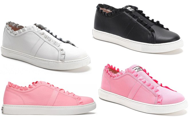 Kate Spade Lance Ruffle Sneakers JUST $34 + FREE Shipping (Reg $99) – Today  Only! | Free Stuff Finder