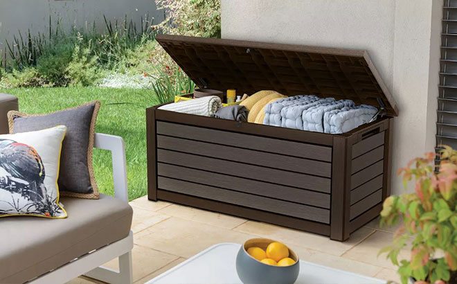 Keter Bench or Deck Box JUST $79 at Sam’s Club (Regularly $100)