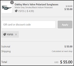 Oakley Men's Valve Polarized Sunglasses ONLY $55 + FREE Shipping (Reg $143)  | Free Stuff Finder