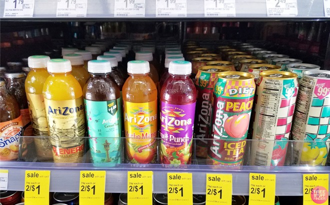 Arizona Drinks 23 oz 2 for $1 at Walgreens – No Coupon Needed! | Free ...