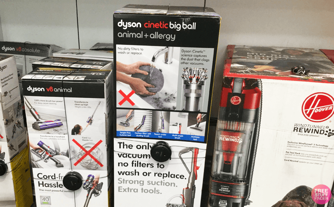 Dyson Cinetic Ball Animal + Allergy Vac ONLY $499 + FREE Shipping (Reg $700) | Free Stuff Finder