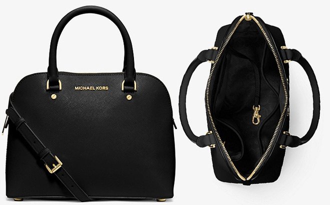 Voorlopige Boren controller Michael Kors Cindy Leather Dome Satchel ONLY $119 + FREE Shipping  (Regularly $258) | Free Stuff Finder