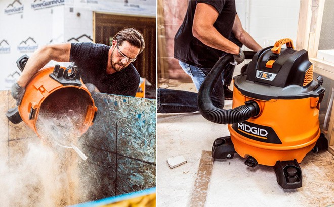 Ridgid 14-Gallon Wet \u0026 Dry Shop Vacuum 