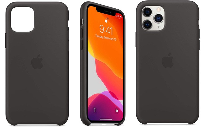 Apple Iphone 11 Pro Black Silicone Case Only 11 99 At Amazon Regularly 39 Free Stuff Finder