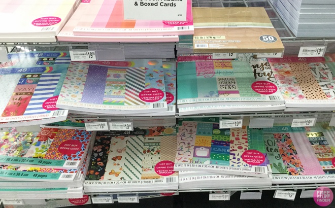 Buy 1 Get 2 FREE Paper Crafting Supplies at Michaels!