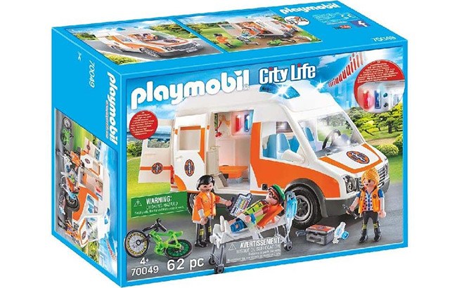Playmobil Ambulance with Flashing Lights JUST $26 + FREE Shipping (Reg $50)