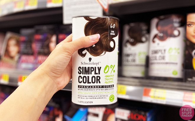Schwarzkopf Simply Color Hair Color for ONLY $2.97 at Walmart (Regularly $10)