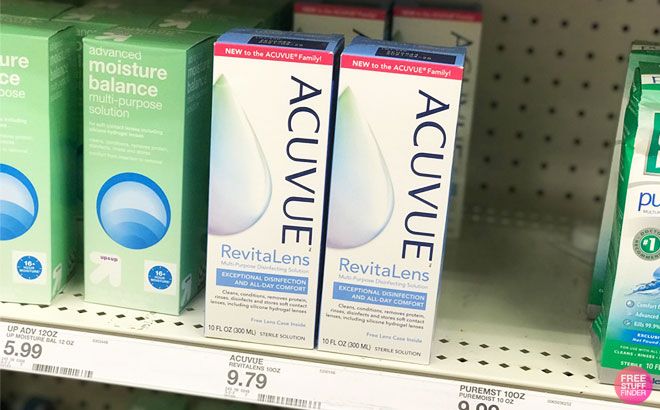 Acuvue RevitaLens Contact Lens Solution for JUST 79¢ at Target (Regularly $10)