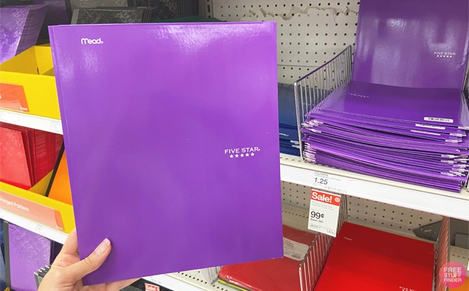 TWO FREE Five Star Folders + Moneymaker at Target (Just Use Your Phone!)