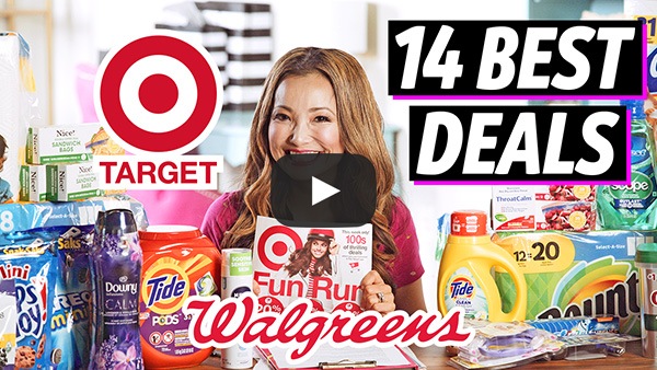 VIDEO: BEST 14 Freebies & Deals at Target & Walgreens This Week (9/22 – 9/28)