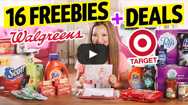 VIDEO: 16 FREEBIES & Deals at Target and Walgreens This Week (9/29 – 10/5)