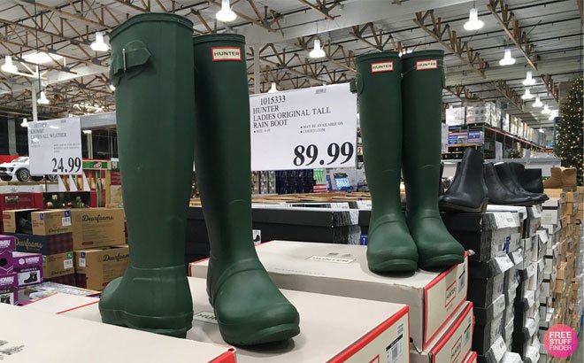 Hunter Women’s Rain Boots $49.97 at Costco