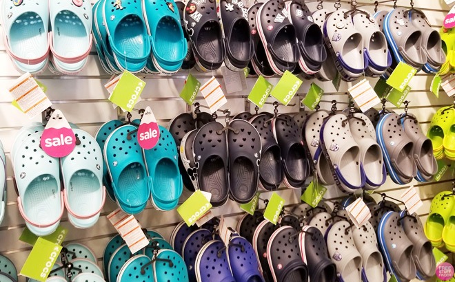 Family on sale dollar crocs