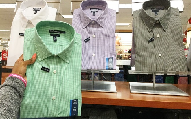 Men's Dress Shirts ONLY $9.99 at Kohl's 