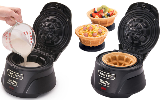 presto waffle cup maker