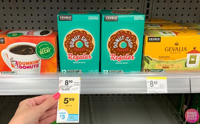 The Donut Shop K-Cups 12 Count JUST $5.99 at Walgreens (Regularly $9) - 49¢ per K Cup!