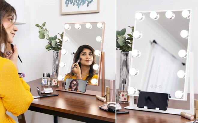 Hollywood Makeup Vanity Mirror Just 51, Best Choice Products Hollywood Makeup Vanity Mirror